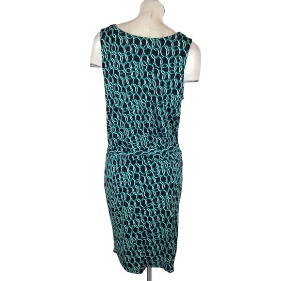 3/$25 Banana Republic Size S Blue Belted Dress - Picture 3 of 6